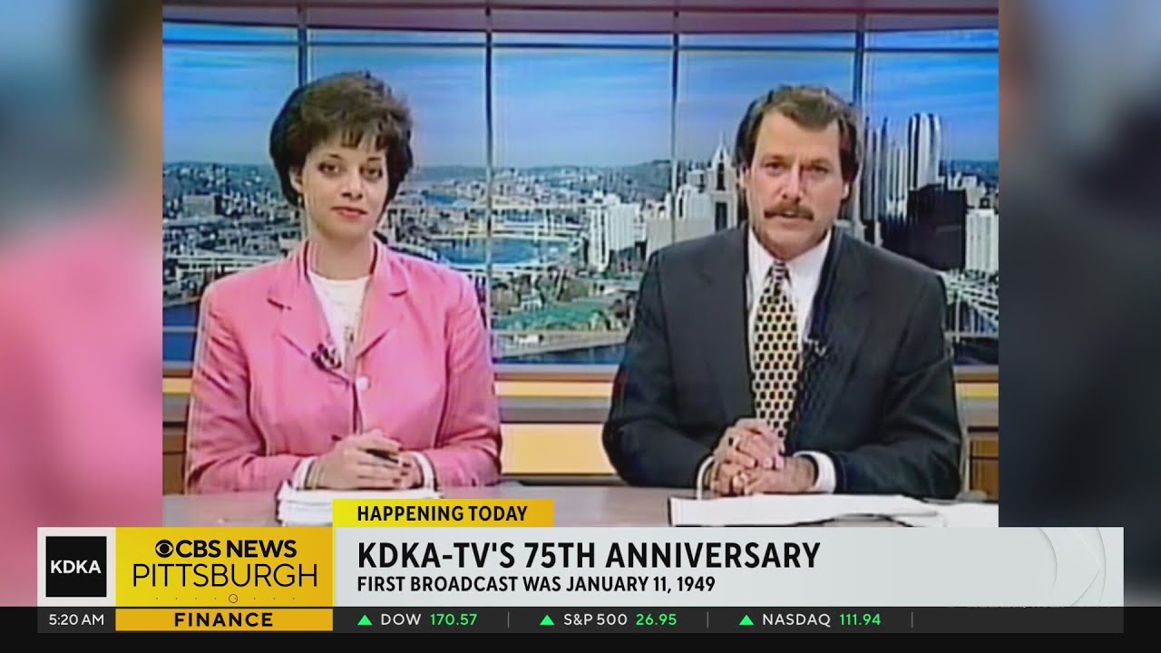 KDKA-TV celebrates 75th anniversary of broadcasting in Pittsburgh