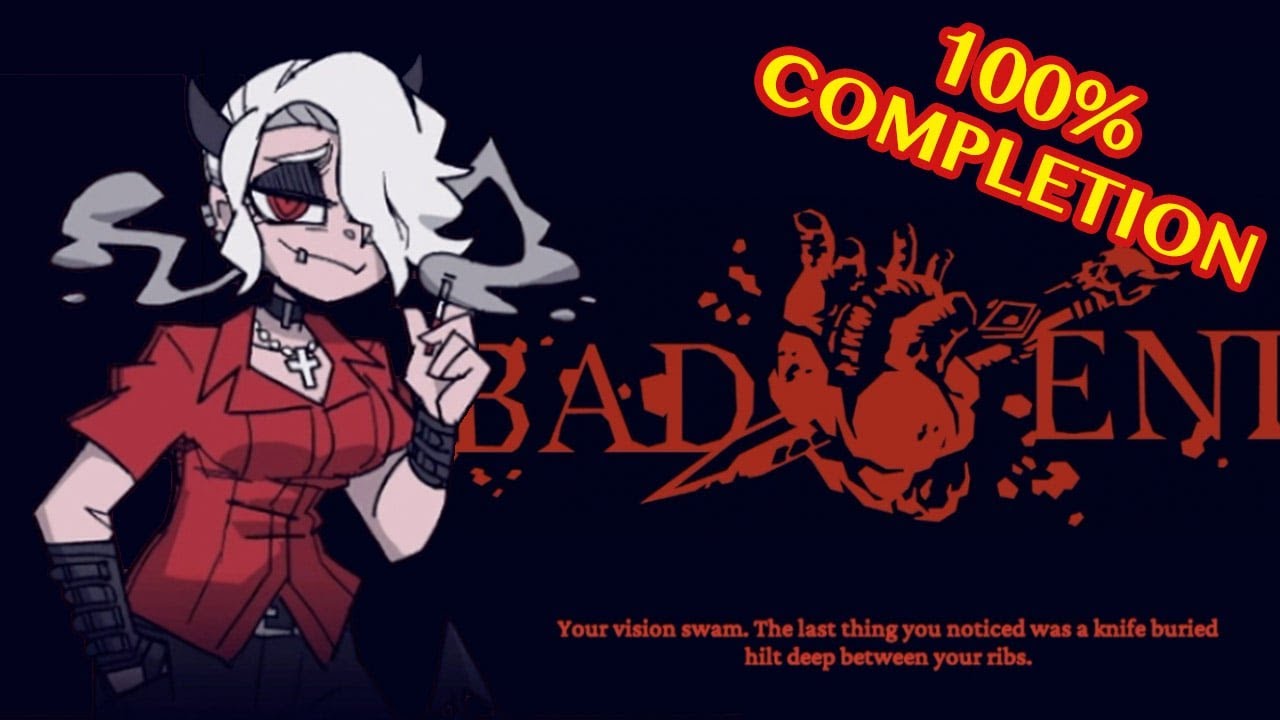 HellTaker ALL DIALOGUES (All Bad Ends, Normal End, Secret End)