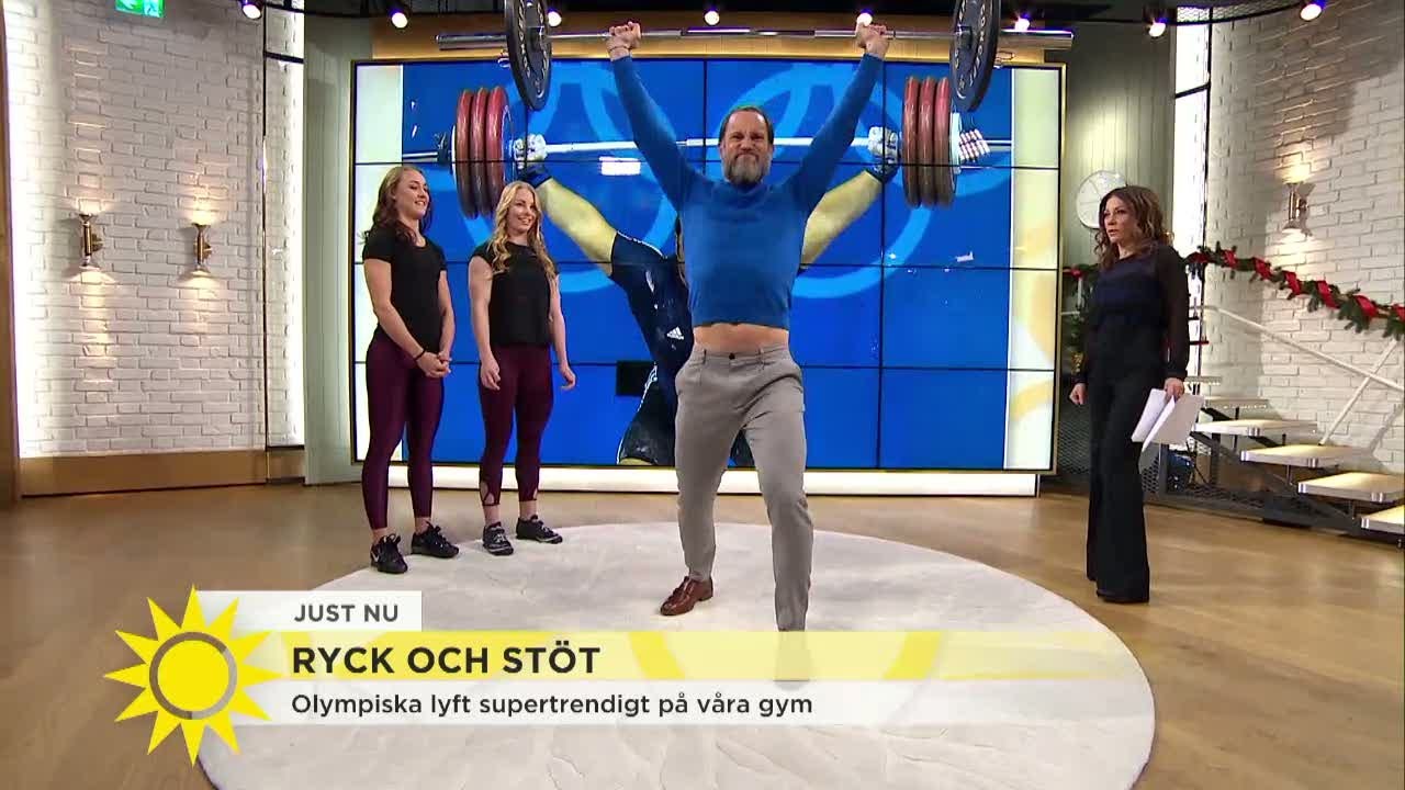 Ryck och stöt är supertrendigt: ”Tilde, visar jag magen nu?” - Nyhetsmorgon (TV4)