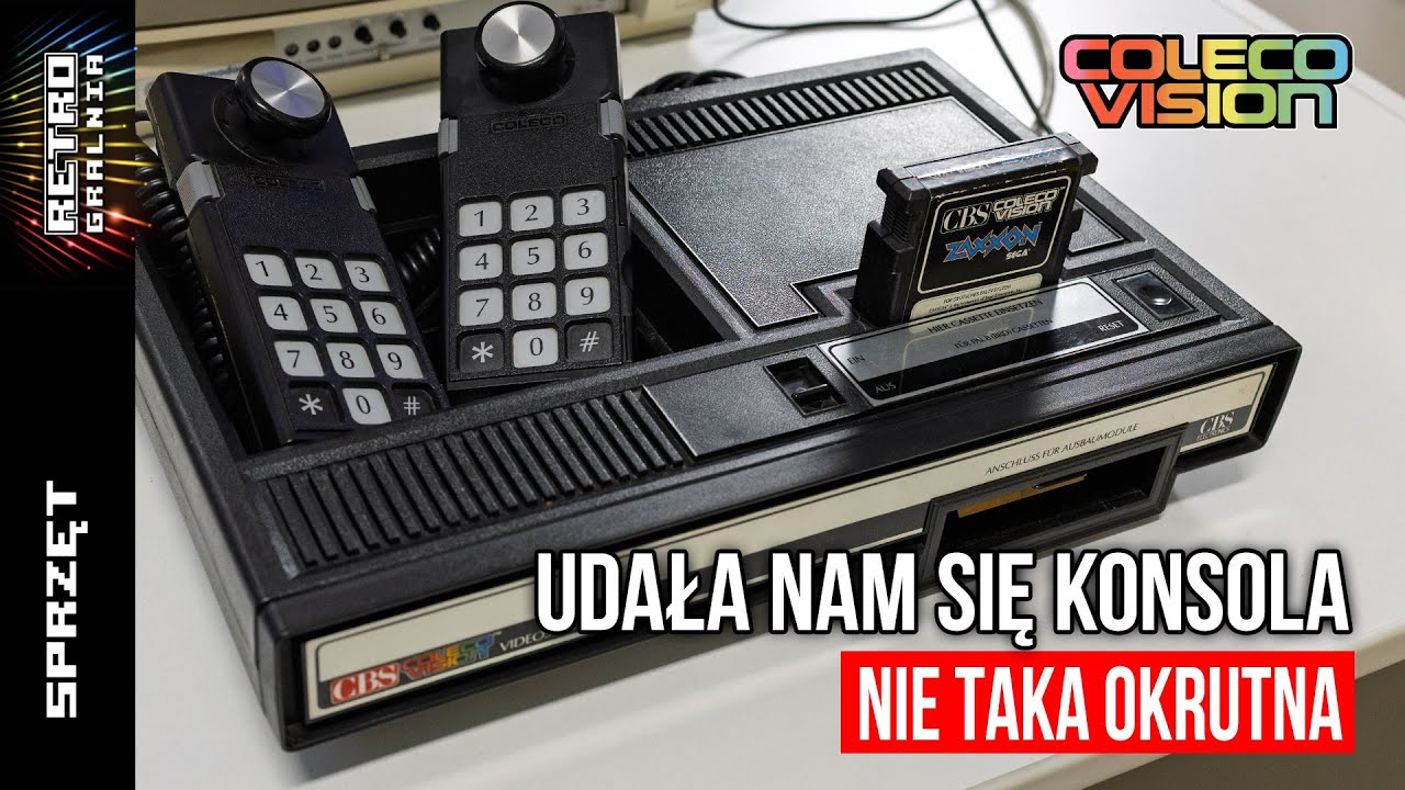🕹️ ColecoVision - konsola generacji 2 i p&oacute;ł  [RG#611]