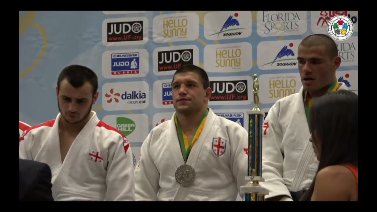 Georgia vs Russia - Semi-Finals - Judo World Junior Championship Teams 2014