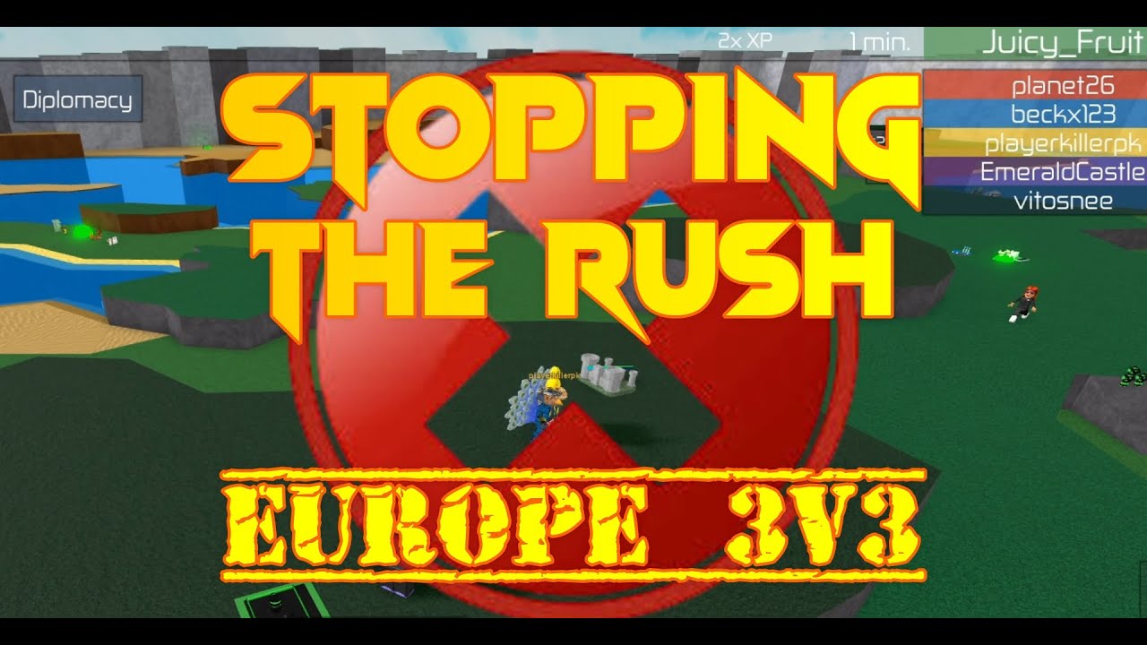 Stopping Their Mountain Rush On Europe! 3v3 The Conquerors 3 Gameplay