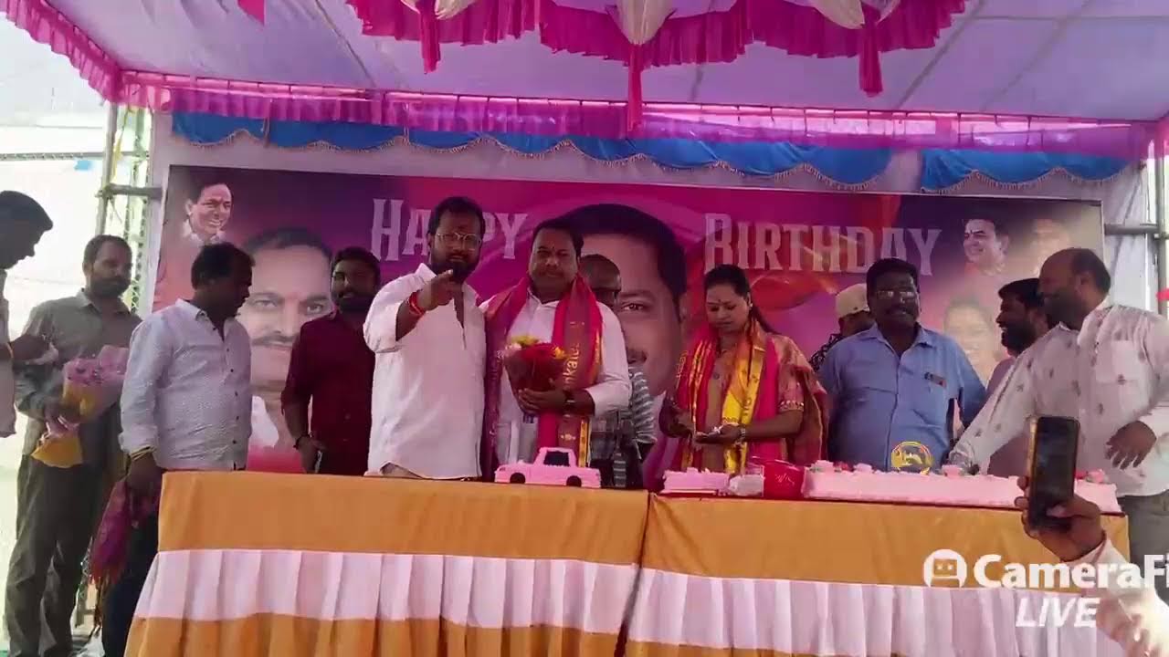 BRS Chilkanagar Bannala Praveen Mudiraj Birthday celebration @Uppal