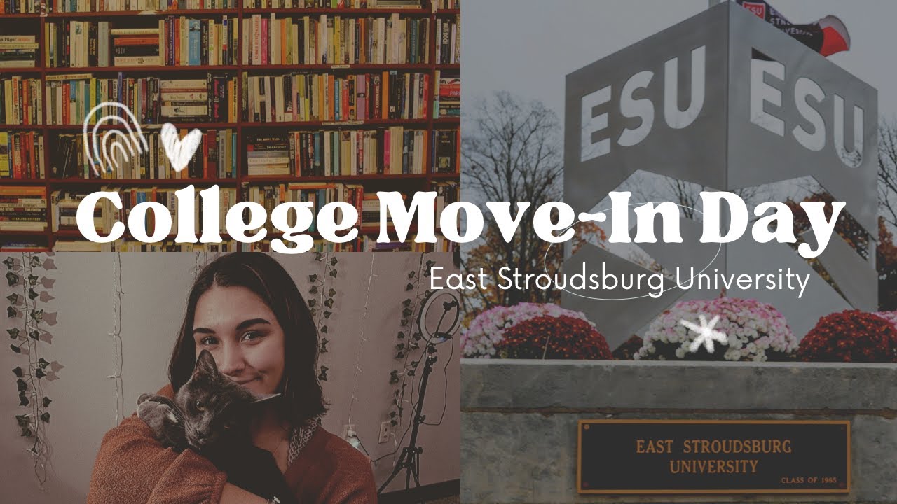 COLLEGE MOVE-IN DAY 2021 ~ East Stroudsburg University :)