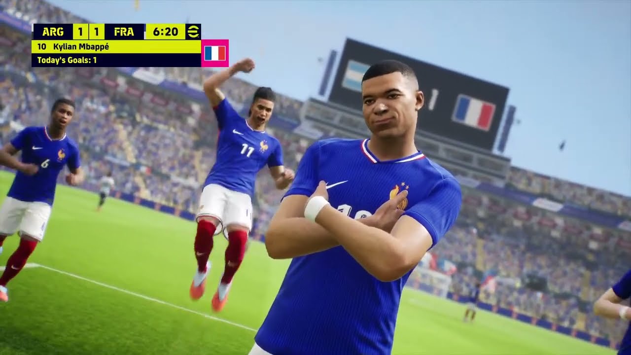 Argentina Vs france | international friendly match efootball live