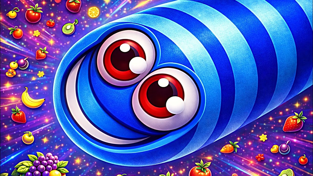 CAT GAMES - Worms Zone Gameplay – Biggest Worm Battle Ever! 🐍🔥