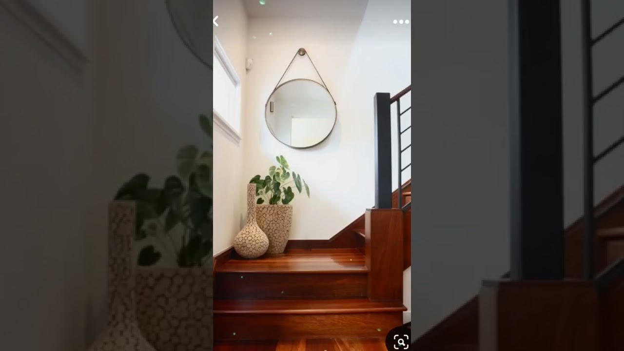 stairs decoration idea || stairs plants