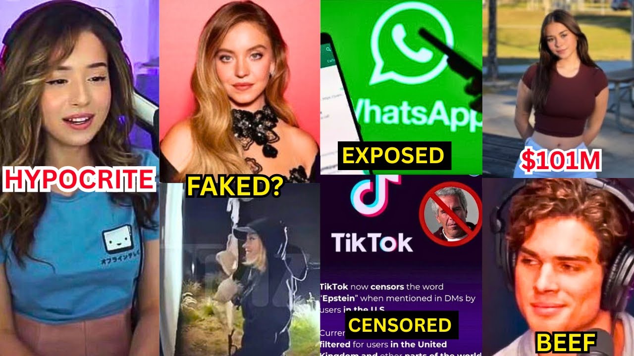 THEY BROKE THE INTERNET: Pokimane, Sydney Sweeney, WhatsApp, TikTok, OnlyFans $101M, Nigerian Bank