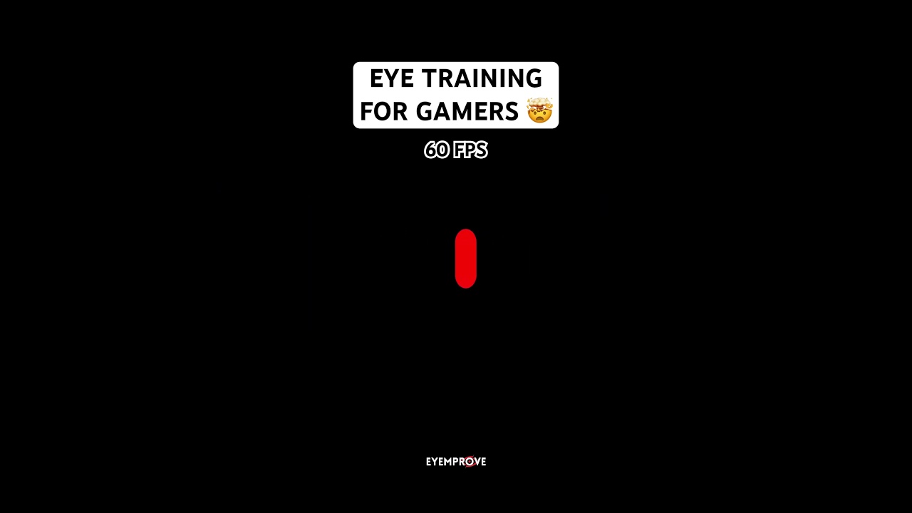 Get Better Aim with this 60 FPS Eye Training #gaming #shorts
