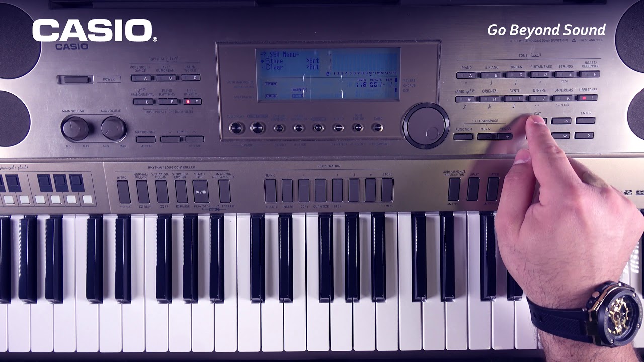 AT-3 CASIO Oriental Keyboard  ( الحلقة الثانية الشرح التفصيلي (الكوردات