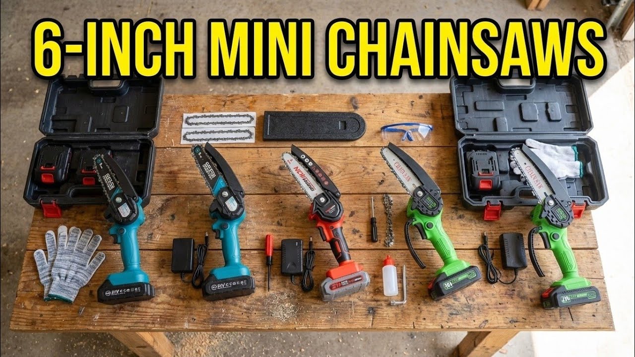 ✅ 5 Best 6-Inch Mini Chainsaws of 2026: Cordless Power Tools Reviewed