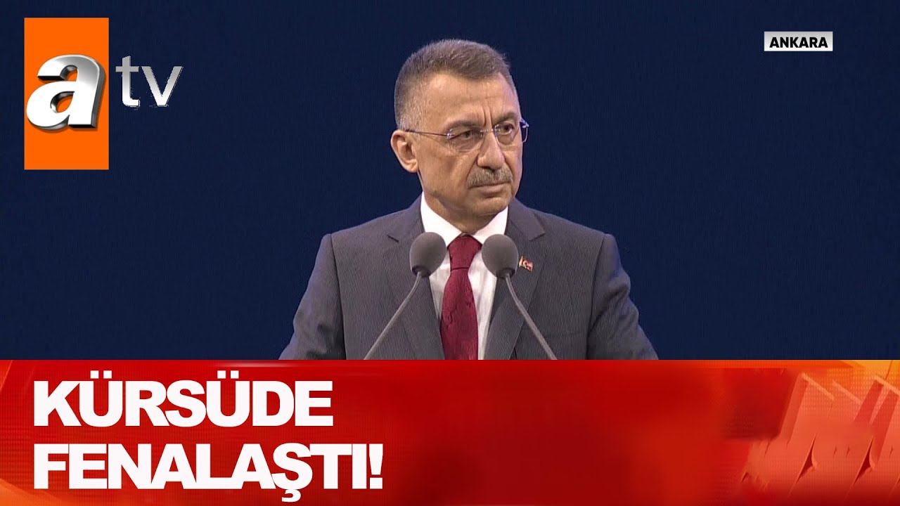 Fuat Oktay kürsüde fenalaştı! - Atv Haber 21 Aralık 2020