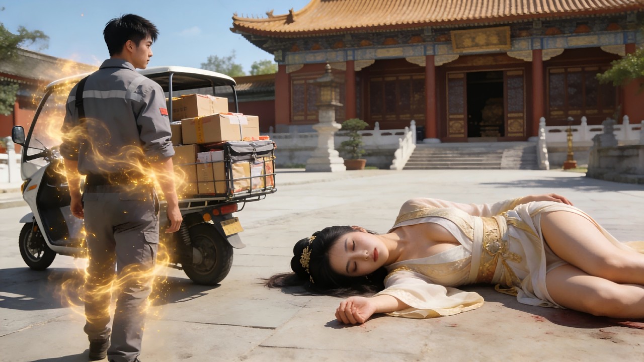 窮小夥帶著一車快遞穿越到古代，靠著現代科技成為首富，征服古代的極品美女！