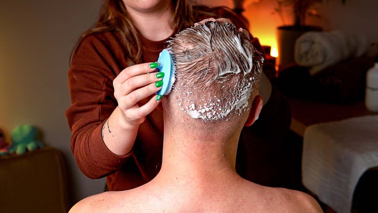 ASMR | Soothing Shampoo & Scalp Care | Intense Relaxation | No Talking