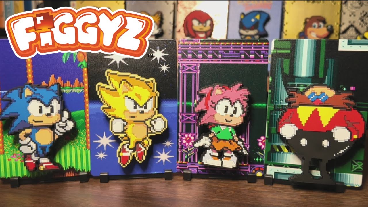 Collect These NEW Limited Sonic Figures While You Still Can! (Limited to 1,000 each)