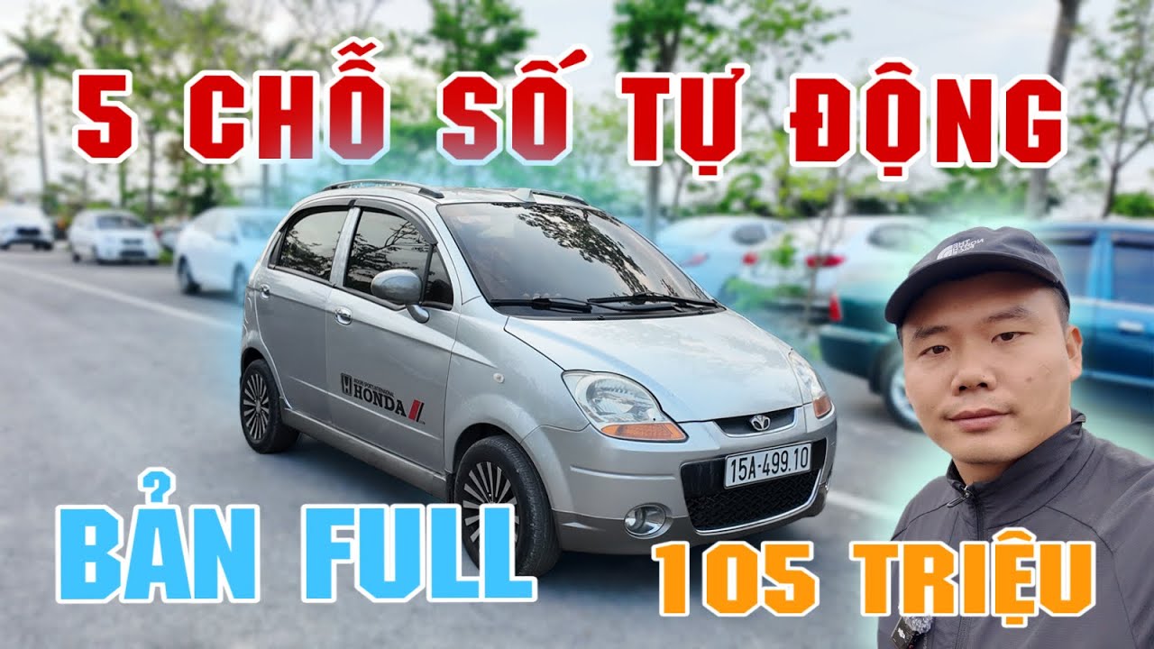 Ô Tô 5 Chỗ Số Tự Động Bản Full - 105 Triệu, Rẻ Ngang Xe Máy