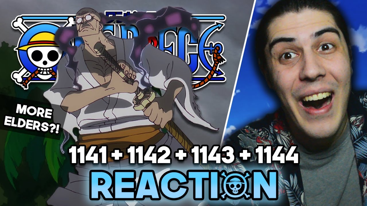ALL FIVE ELDERS?! - One Piece | Episodes 1141 - 1144 Reaction