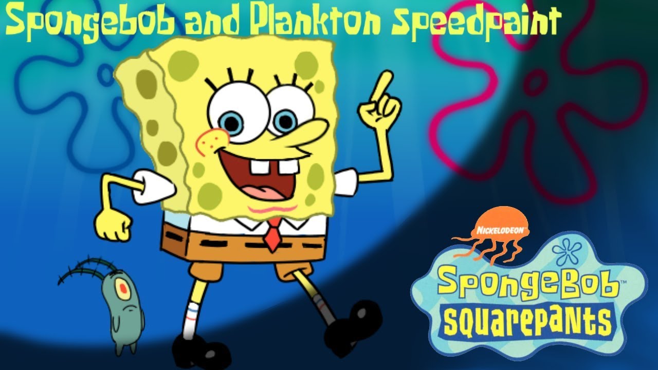 Spongebob and Plankton Speedpaint