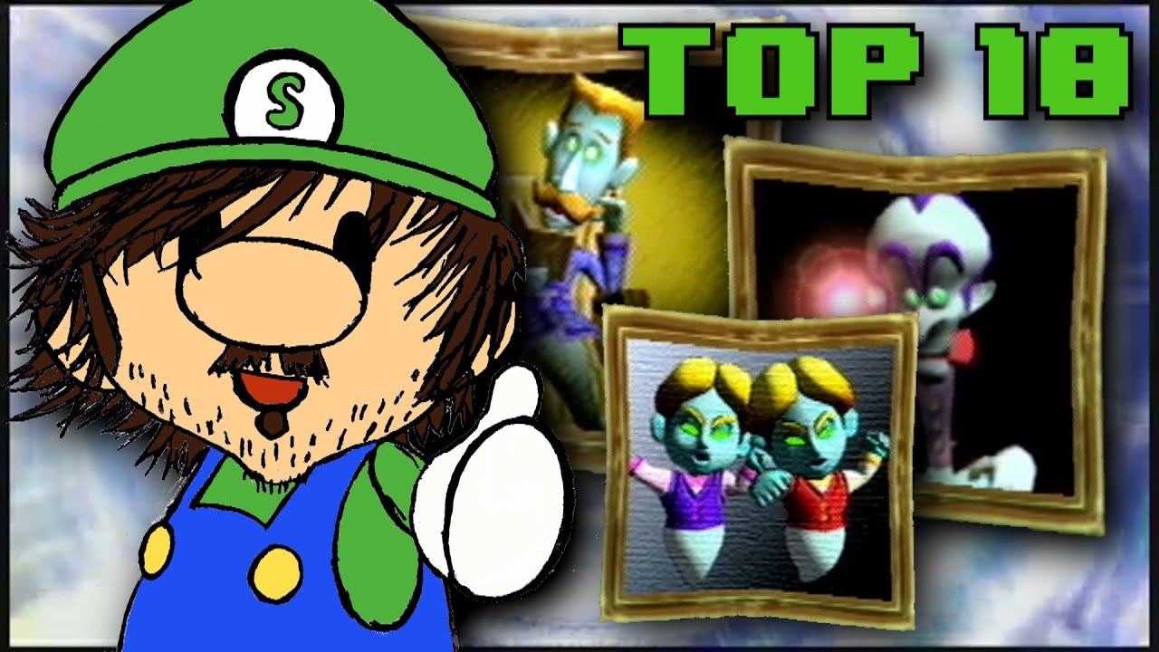 Top 10 Portrait Ghosts from Luigi's Mansion - Mothership-Q