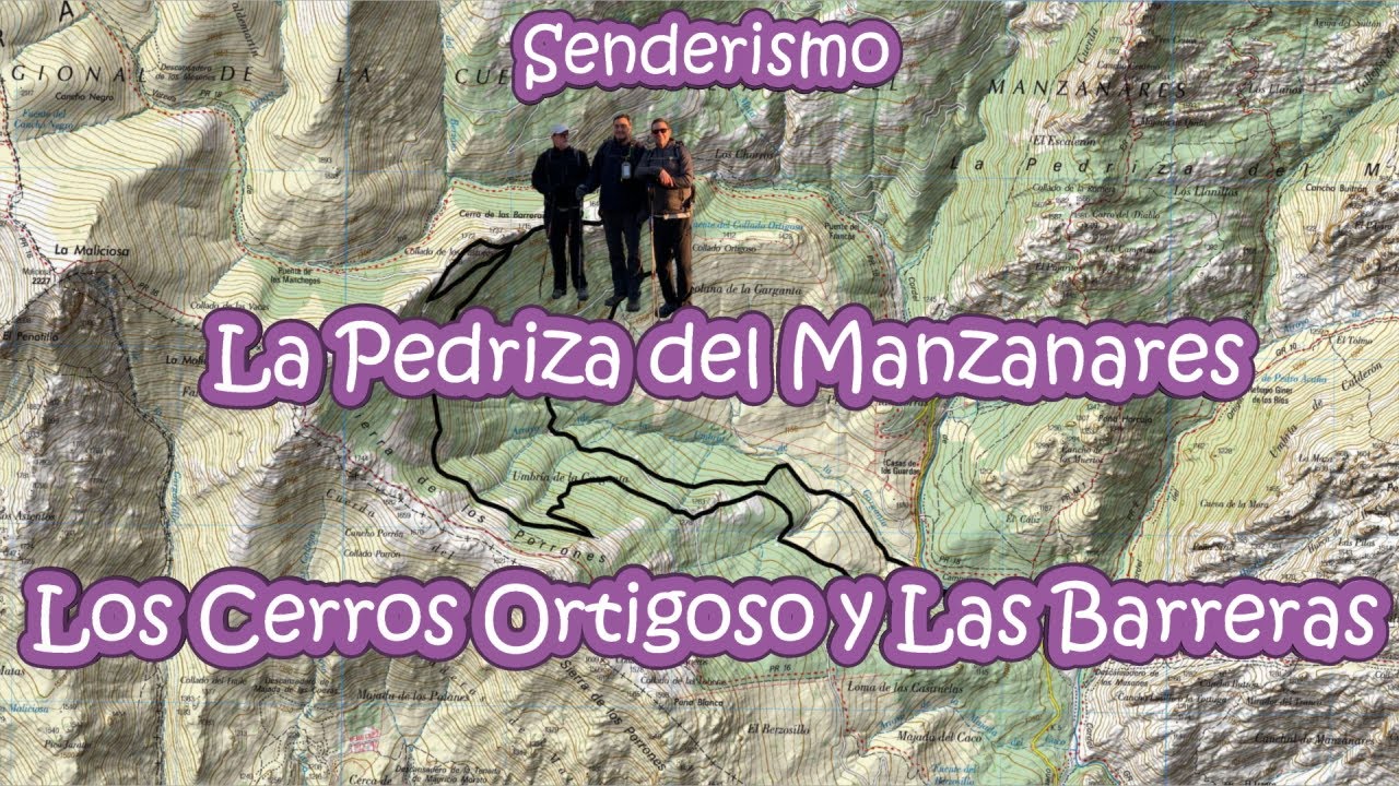 La Pedriza- Cerro Ortigoso -Cerro de las Barreras. Senderismo y paisajes Cuenca Alta del Manzanares.