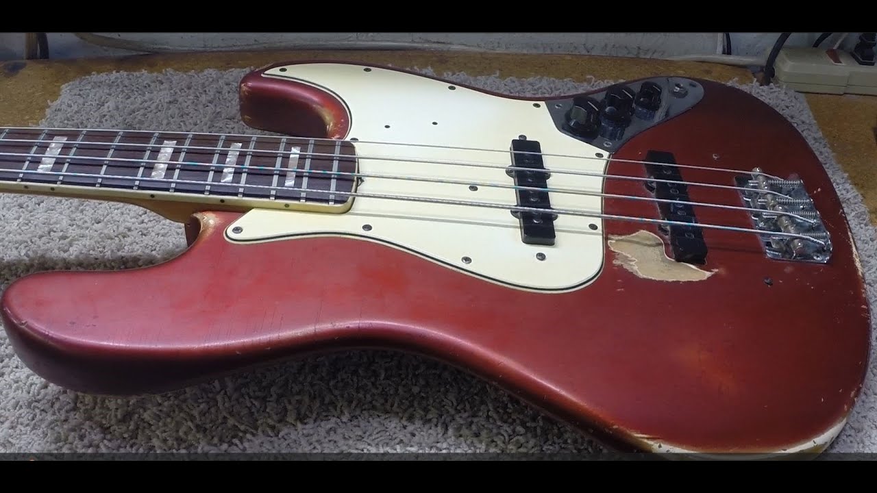 1966 Jazz Bass Refret and RX