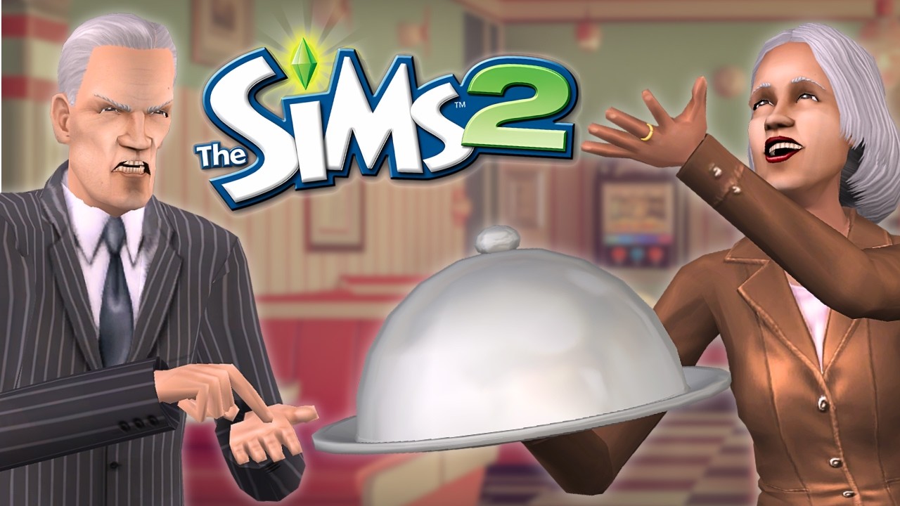 I made sworn enemies run a restaurant together in The Sims 2