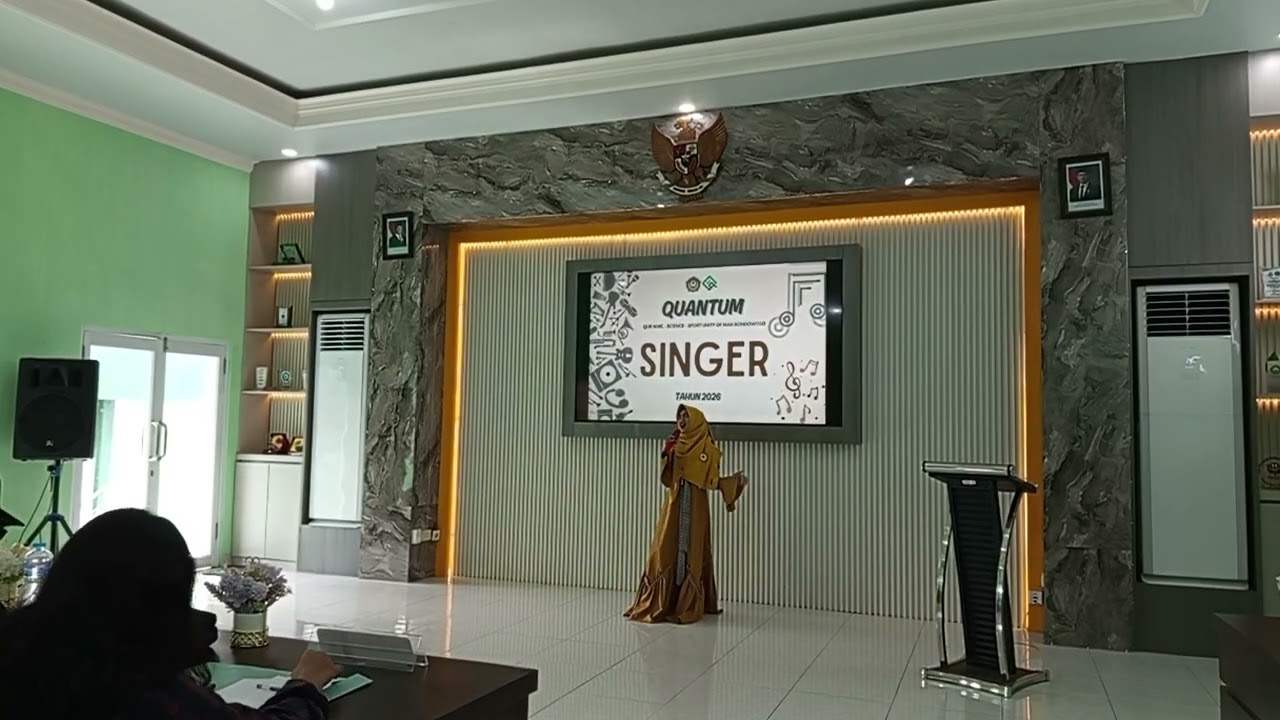 Devita MTSN 3 Bondowoso Dalam Lomba Singer Quantum 2026 MAN Bondowoso