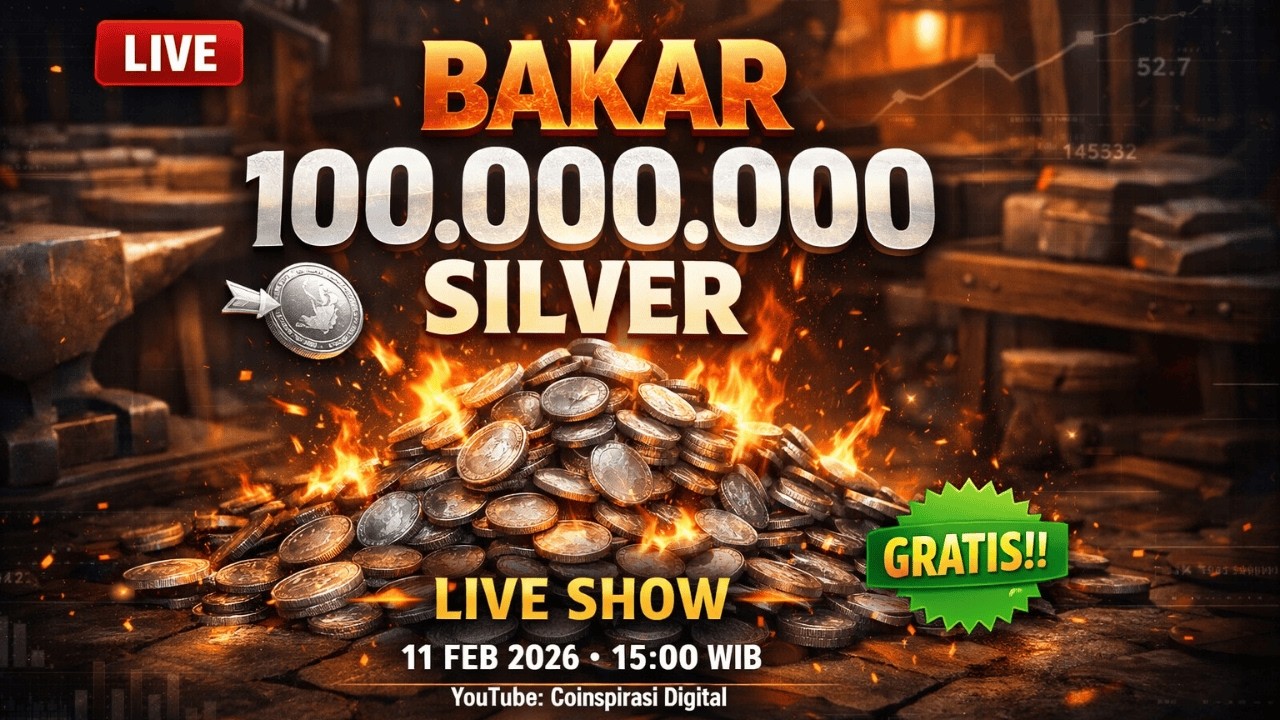 LIVE SHOW HABISKAN 100 JUTA SILVER UNTUK LEVELING CRAFTING DI ALBION ONLINE 2026