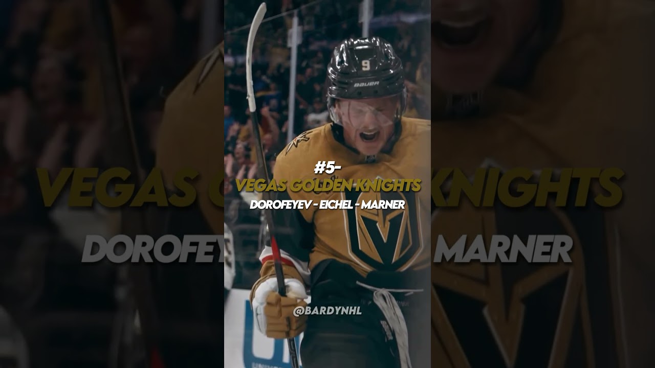 Top 8 First Lines In The NHL #shorts #nhl #hockey #edit