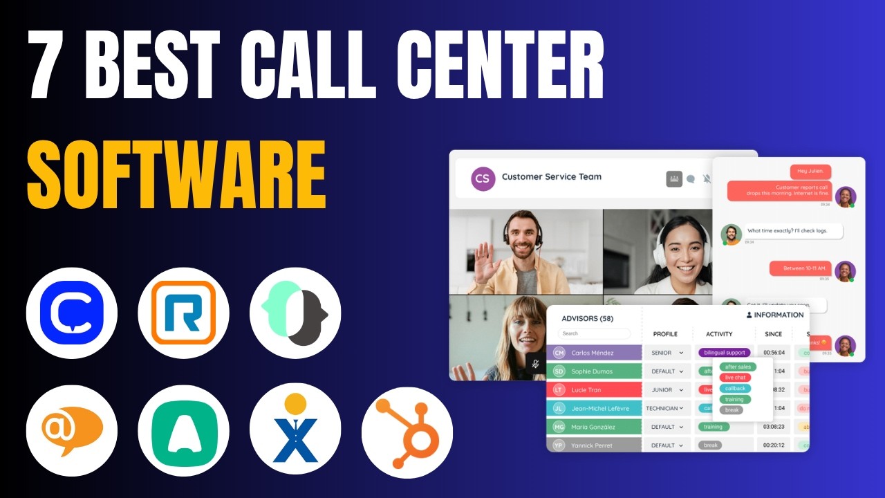 7 Best Call Center Software Systems in 2025 (Full Demo & Comparison)