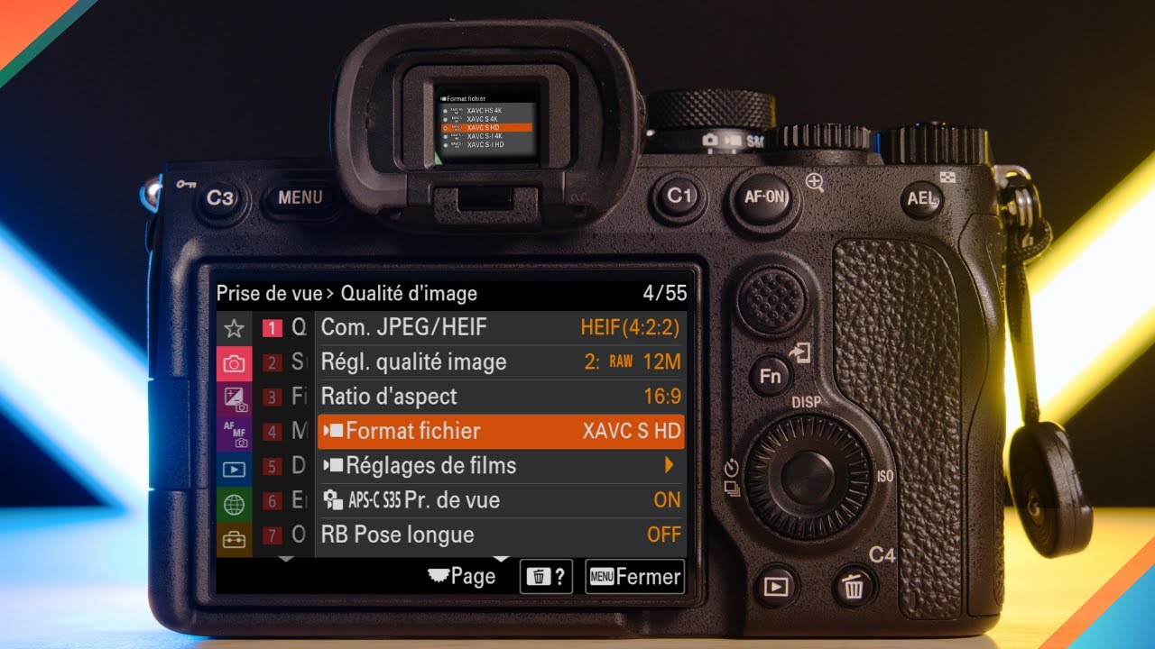Prise en main complète du Sony A7IV - A7RV - A7SIII - ZV-E1 - A6700...