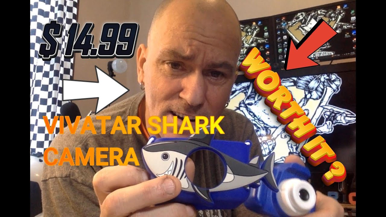 VIVATAR SHARK CAMERA FOR KIDS 14.99 IS IT WORTH BUYING ?