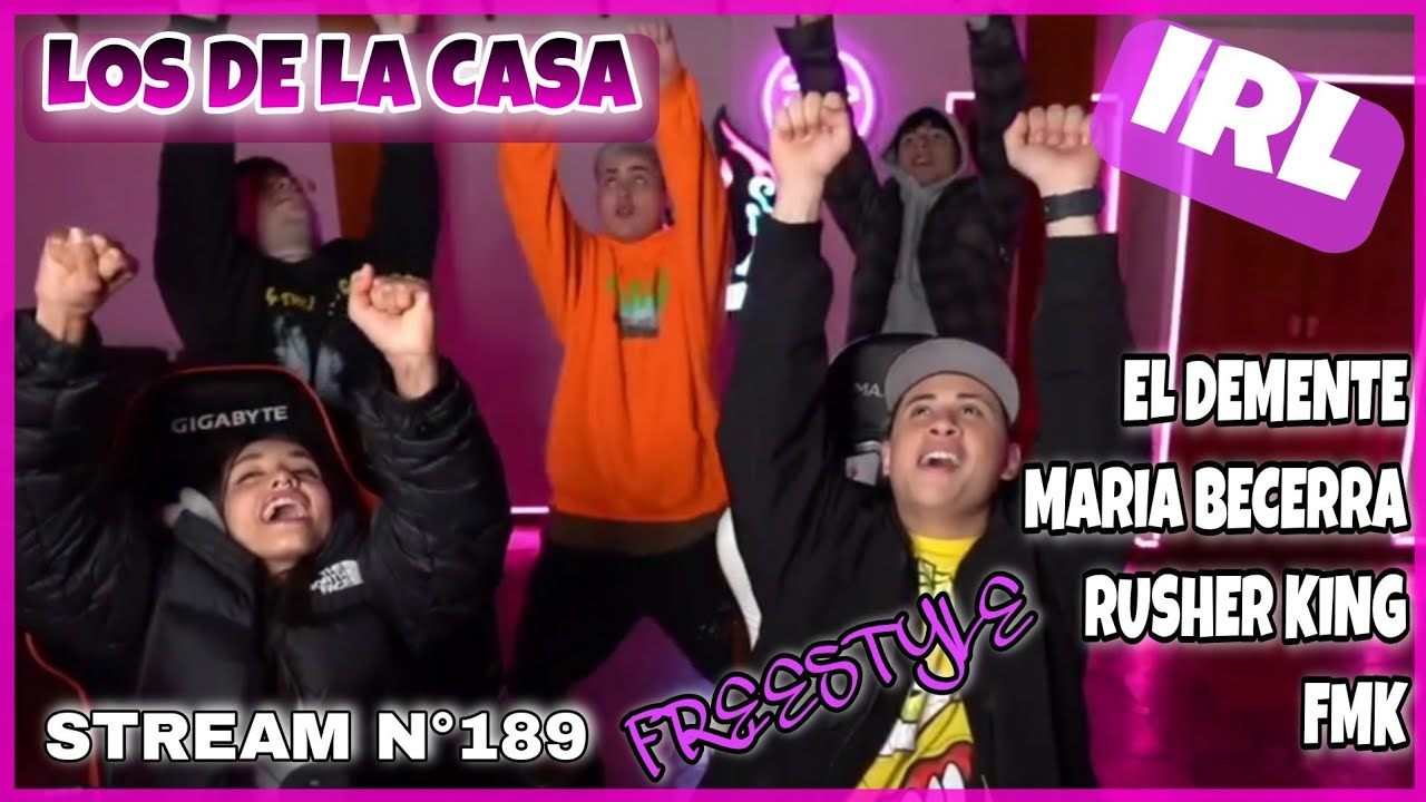LIT KILLAH STREAM COMPLETO CON FMK, EL DEMENTE, MARIA & RUSHER / FMK FILTRA EL ALBUM DE LIT!