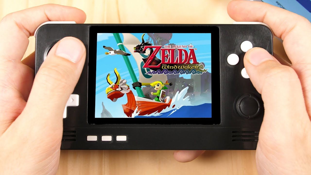 Retroid Pocket 2+ | LoZ Wind Waker | GameCube