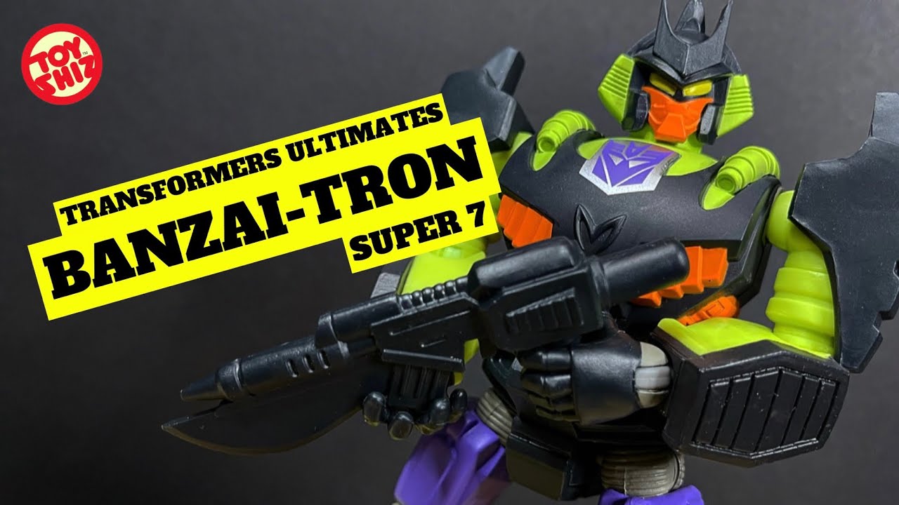 2022 ACTION MASTER  BANZAI-TRON | Transformers Ultimates | Super 7