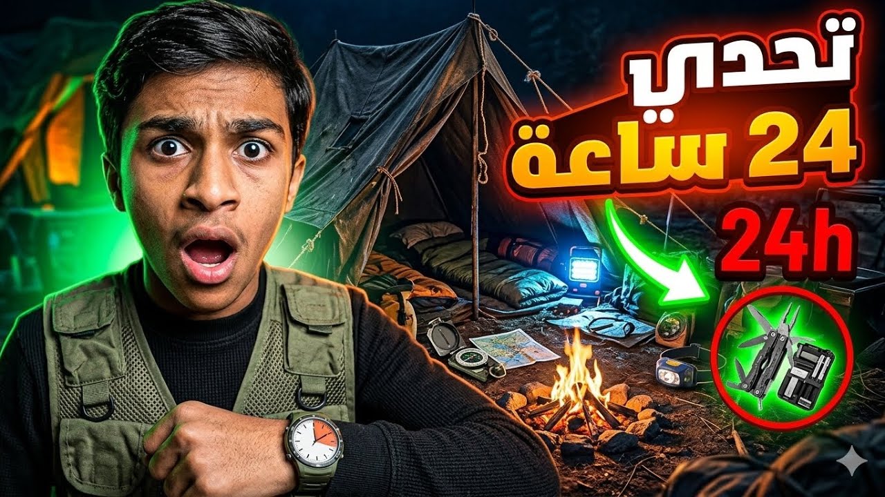 تخيم  24 ساعه البقاء للقوه  💪🏻