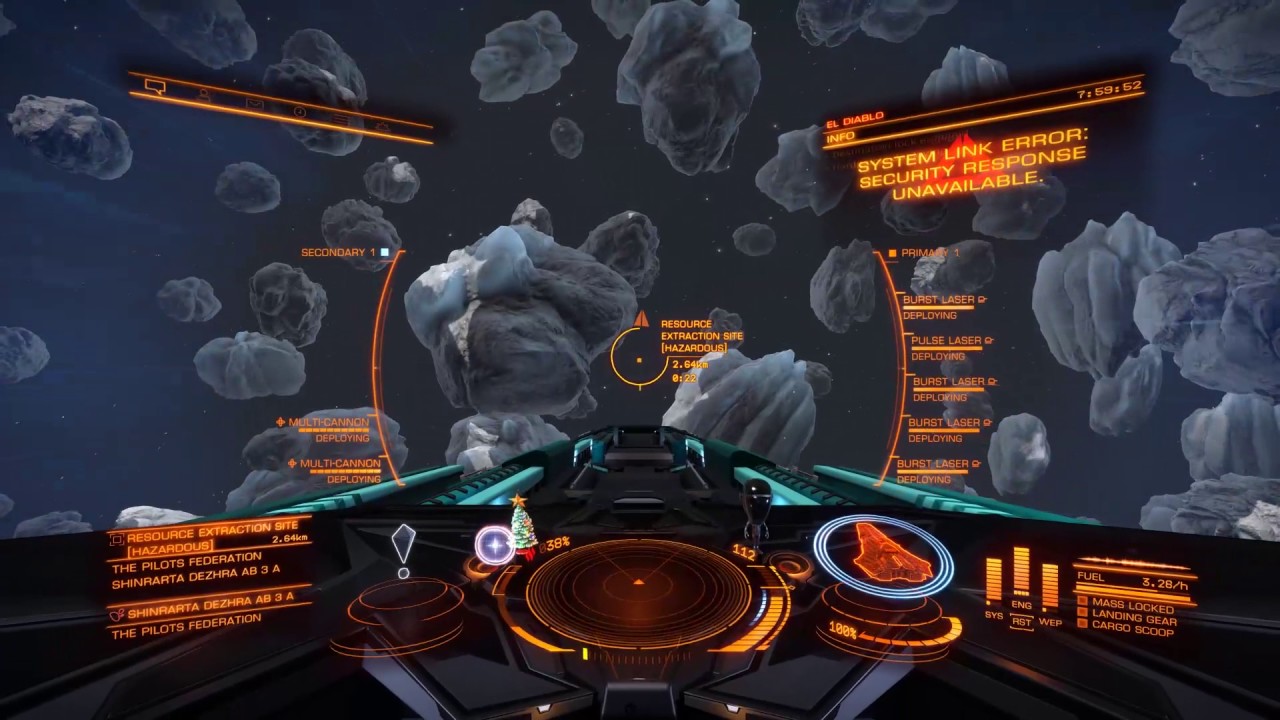 Elite Dangerous 6636 Shield 4591 Hull Federal Corvette