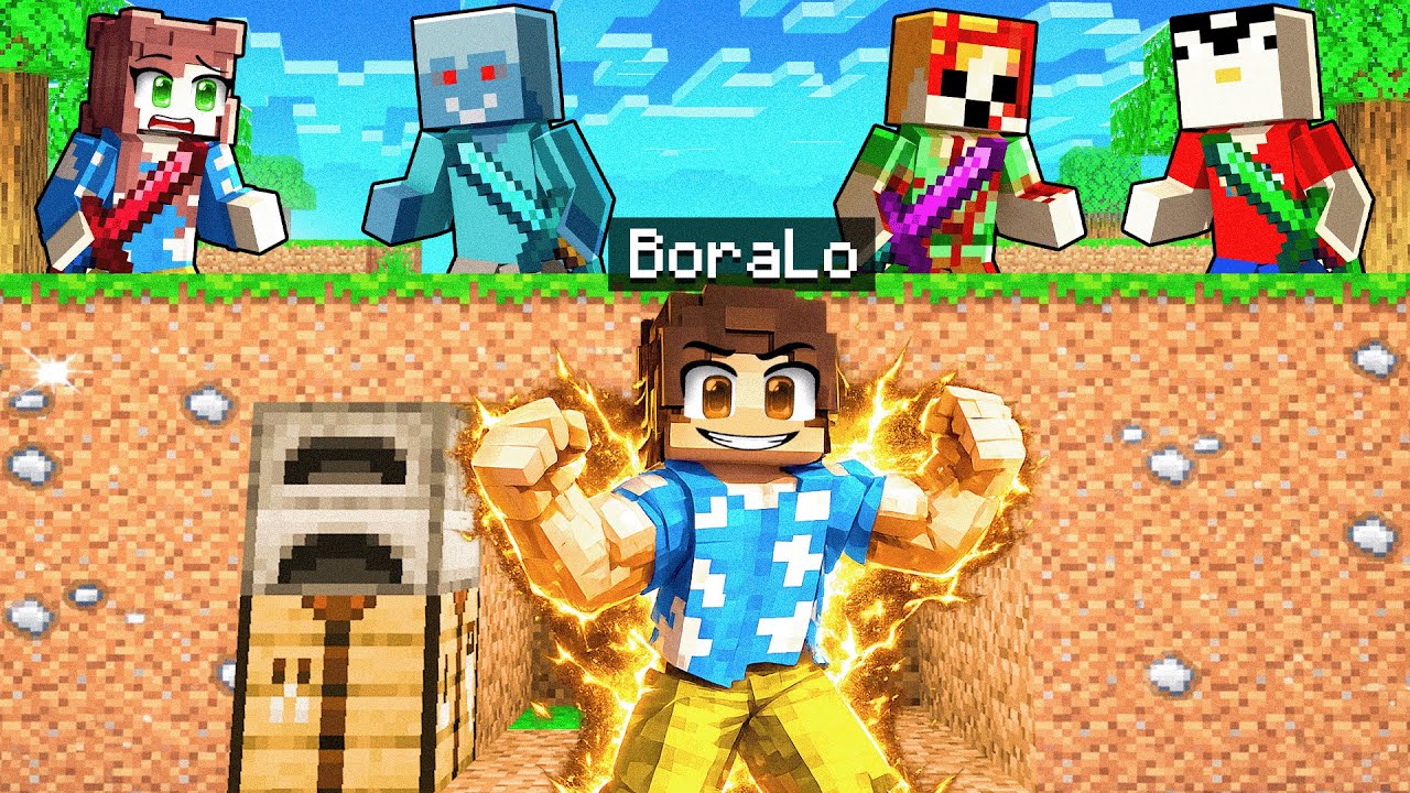 MANHUNT AMA ULTRA GÜÇLÜYÜM 💪- Minecraft
