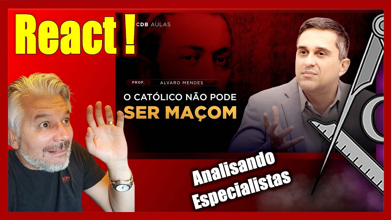 Como descobrimos os segredos da maçonaria. Prof  Alvaro Mendes, Centro Dom Bosco