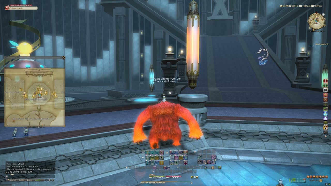 [FFXIV Endwalker] Mare Lamentorum - All Aether Currents Locations