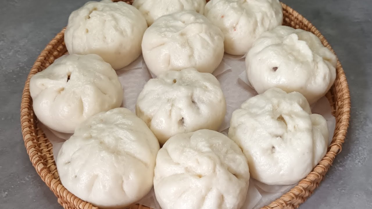 របៀបធ្វើនំប៉ាវឆ្ងាញ់ស្នូលសាច់ជ្រូក #recipe #yummy #cooking