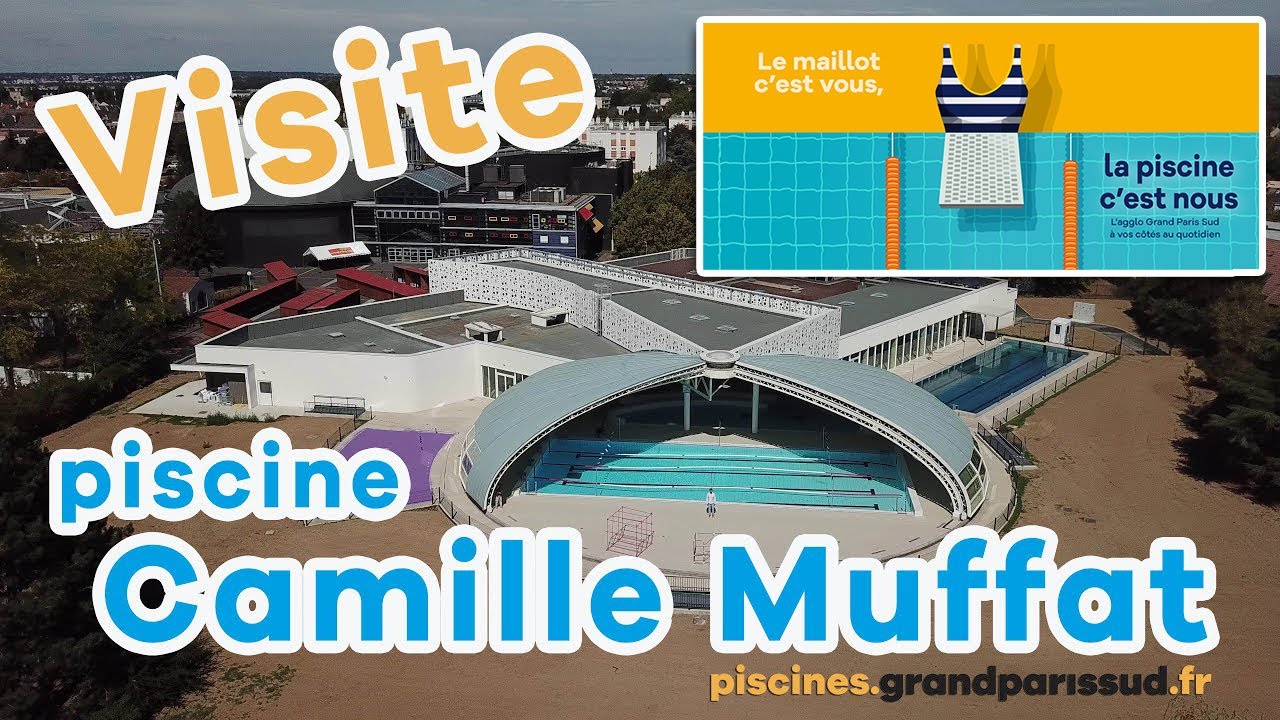 Visite de la nouvelle piscine Camille Muffat de Combs-la-Ville