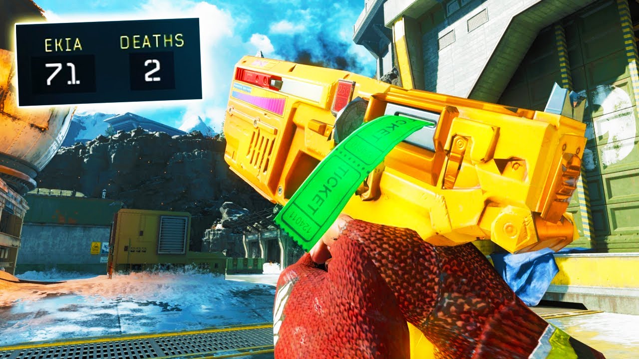 I DIDN'T EXPECT TO DO THIS WITH THIS GUN... (Best KAP 45 Class Setup) COD BO4 NUKE