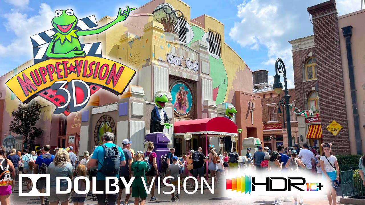 FULL Muppet Vision 3D Show and Land Tour at Disney Hollywood Studios