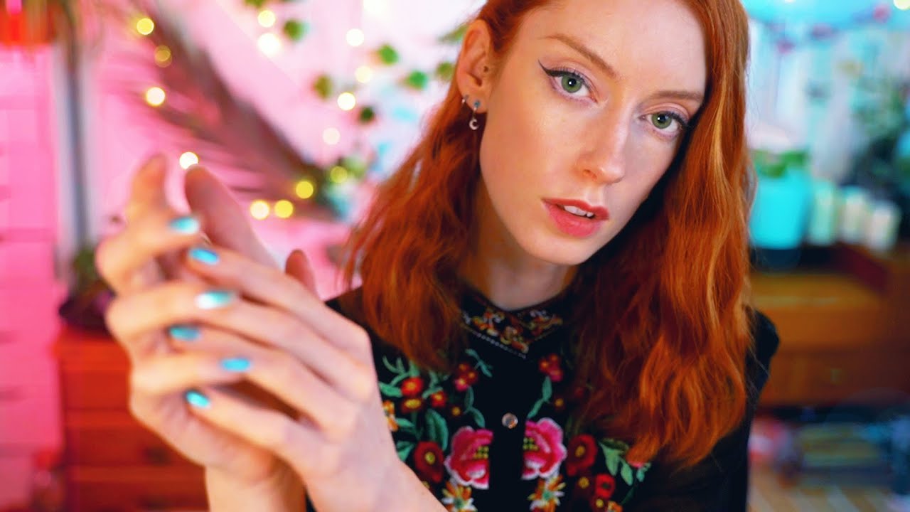 ASMR Finger Fluttering & Whispered Guided Meditation 🦋