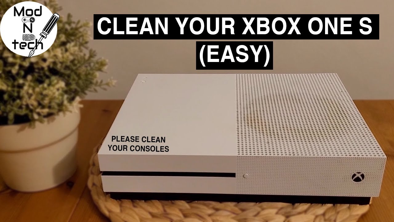 Чистка Xbox One S (простой способ). Вот почему стоит чистить игровые консоли.