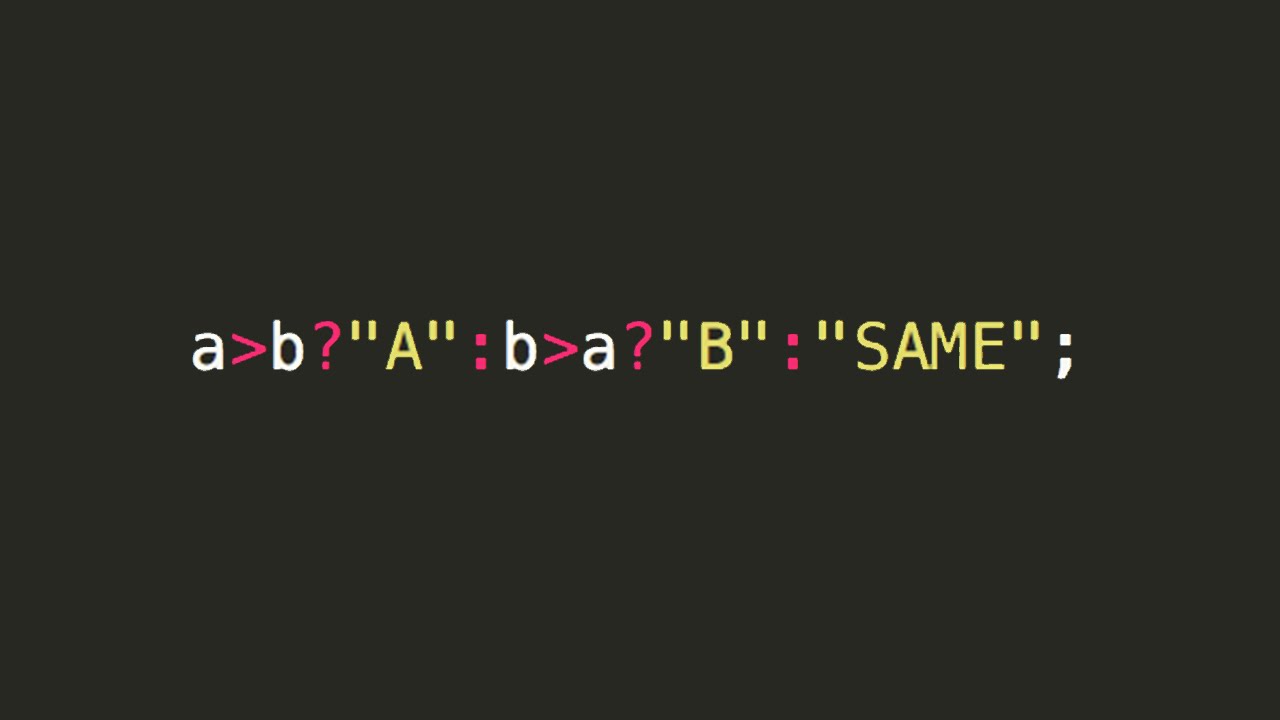 Java Quick Guides - Shorthand if/then statements