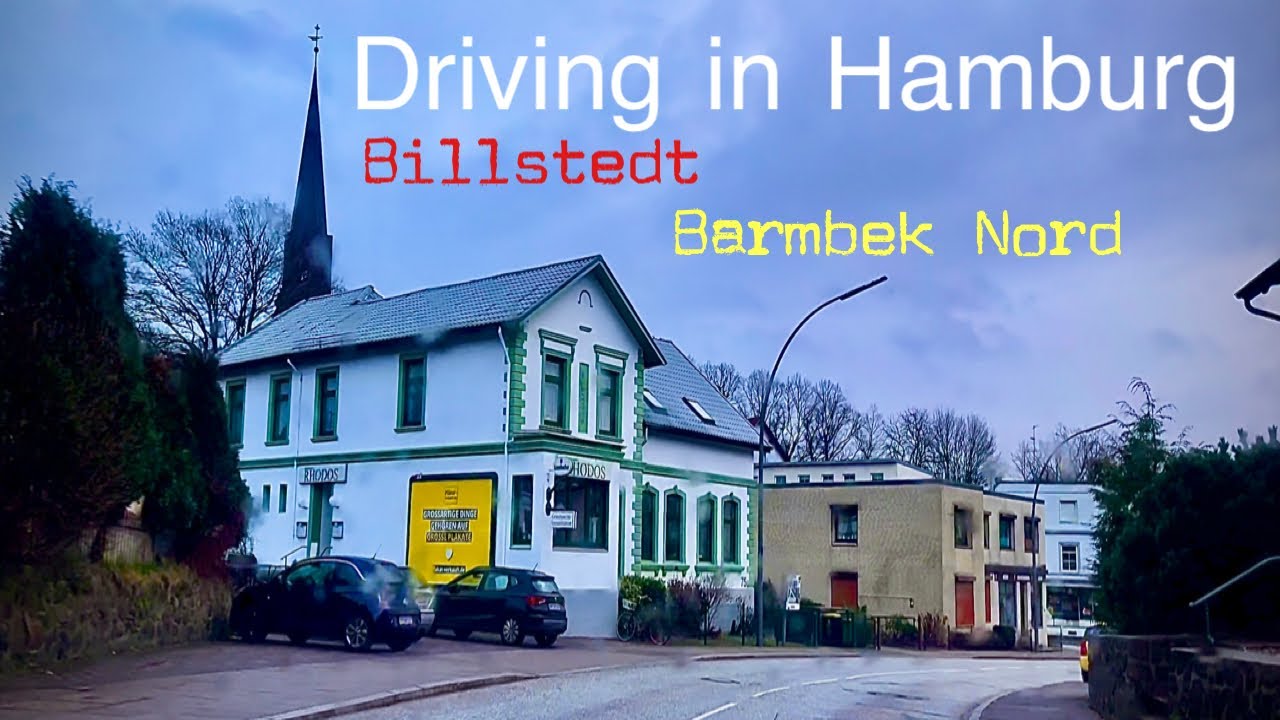 Driving in Hamburg *[Billstedt ➡️ Barmbek Nord]*[4K]*