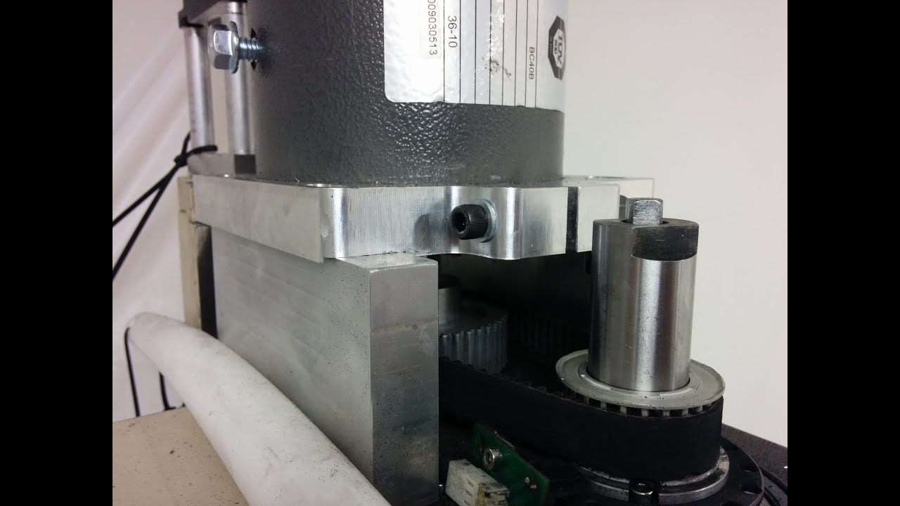 CNC-G0704 #16 Belt Drive Conversion pt4 (Motor Mounts)