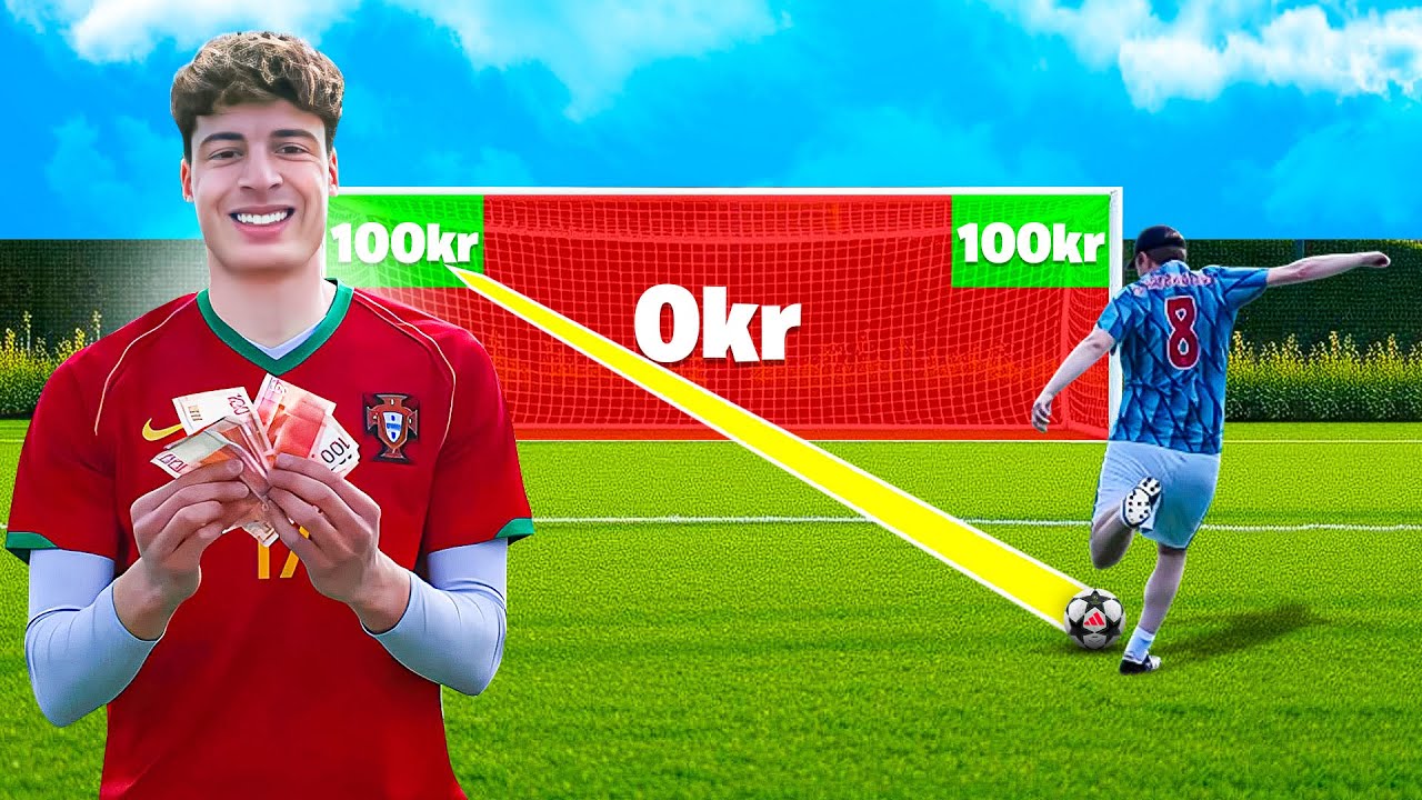 Hver Gang De Scorer, Vinner YouTuberen 100kr